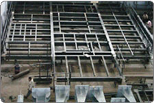 Heavy structural fabrication work